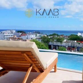 Kaab South Beach Charming condo/Rooftop pool sea view/ min to beach